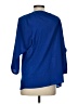 MICHAEL Michael Kors 100% Polyester Blue 3/4 Sleeve Blouse Size S - photo 2