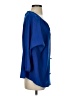 MICHAEL Michael Kors 100% Polyester Blue 3/4 Sleeve Blouse Size S - photo 4
