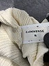 Commense Stripes Ivory Turtleneck Sweater Size M - photo 8