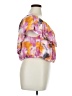Torrid 100% Polyester Orange Pink Short Sleeve Blouse Size (3) - photo 4