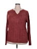Sampeel Burgundy Long Sleeve Top Size XXL - photo 1
