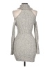 Illa Illa 100% Acrylic Silver Turtleneck Sweater Size L - photo 2