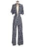 Tigerlily Checkered-gingham Blue Jumpsuit Size S - photo 2