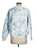 Petals and Peacocks Tie-dye Blue Sweatshirt Size M - photo 2