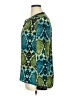 New Directions 100% Polyester Green Long Sleeve Blouse Size XL - photo 5