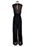BCBGMAXAZRIA 100% Polyester Solid Black Jumpsuit Size S - photo 2