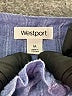 Westport Blue 3/4 Sleeve Blouse Size M - photo 7