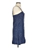 Express Outlet 100% Rayon Polka Dots Blue Casual Dress Size XS - photo 4