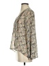 Pins and Needles 100% Polyester Floral Multi Color Ivory Long Sleeve Blouse Size S - photo 5