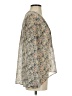 Pins and Needles 100% Polyester Floral Multi Color Ivory Long Sleeve Blouse Size S - photo 4