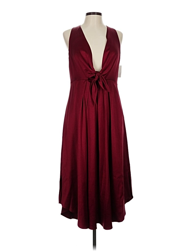 Joie Cocktail Dress In Burgundy