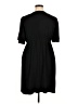 MICHAEL Michael Kors Solid Black Casual Dress Size 1X - photo 2