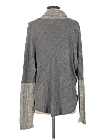 Blue Saks Fifth Avenue Long Sleeve Top (view 2)