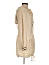 Les Copains 100% Viscose Rayon Tan Brown Raincoat Size L (estimated) - photo 4