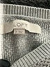 Ann Taylor LOFT 100% Cotton Solid Gray Pullover Sweater Size S - photo 7