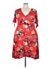 Misia Tropical Red Casual Dress Size 3X - photo 1