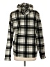 O'Neill 100% Polyester Plaid Gray Cardigan Size L - photo 2