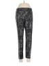Lena Gabrielle Print Silver Casual Pants Size 10 - photo 1