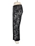 Lena Gabrielle Print Silver Casual Pants Size 10 - photo 5