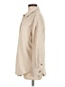 Unbranded 100% Polyester Solid Tan Brown Long Sleeve Blouse Size M - photo 5