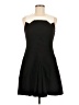 Karen Millen Color Block Black Cocktail Dress Size 8 - photo 1