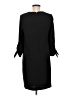 CeCe 100% Polyester Solid Black Casual Dress Size 6 - photo 2