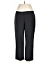 Talbots Solid Black Wool Pants Size 14 - photo 1