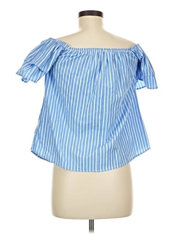 Papaya Short Sleeve Blouse (view 2)