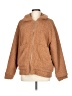Me Jane 100% Polyester Tan Zip Up Hoodie Size L - photo 1