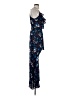Karina Grimaldi Floral Blue Cocktail Dress Size XS - photo 4