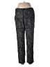 Silence and Noise 100% Polyester Print Black Casual Pants Size 6 - photo 1