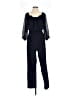 Eliza J Solid Black Jumpsuit Size 4 - photo 1
