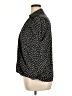 Banana Republic 100% Polyester Polka Dots Black Long Sleeve Blouse Size XL - photo 5