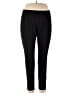 Just My Size Solid Black Casual Pants Size 2X - photo 1