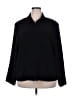 Briggs New York Black Track Jacket Size 22W - photo 1