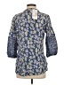 Assorted Brands Blue 3/4 Sleeve Blouse Size 0 - photo 2