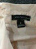 Ann Taylor Color Block Ivory Long Sleeve Blouse Size 4 - photo 7