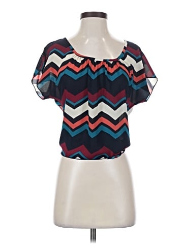 A'gaci Short Sleeve Blouse (view 1)