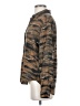 Cloth & Stone 100% Rayon Camo Brown Long Sleeve Blouse Size S - photo 5
