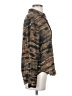 Cloth & Stone 100% Rayon Camo Brown Long Sleeve Blouse Size S - photo 4