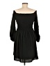 Kobi Halperin 100% Polyester Solid Black Casual Dress Size M - photo 2