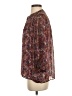 Gerard Darel Paisley Burgundy 3/4 Sleeve Blouse Size EU (FR) 36 / US 4 - photo 5