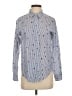 Rails Polka Dots Blue Long Sleeve Button-Down Shirt Size S - photo 1