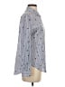 Rails Polka Dots Blue Long Sleeve Button-Down Shirt Size S - photo 4