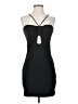 Express Solid Black Cocktail Dress Size XS - photo 1