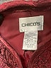 Chico's 100% Polyester Burgundy Vest Size Lg (2) - photo 6