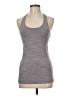 Lululemon Athletica Gray Purple Active Tank Size 0 - photo 1
