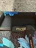 Maje 100% Viscose Print Blue Cocktail Dress Size Med (2) - photo 6