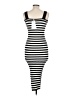 Merokeety Stripes Black Casual Dress Size M - photo 2