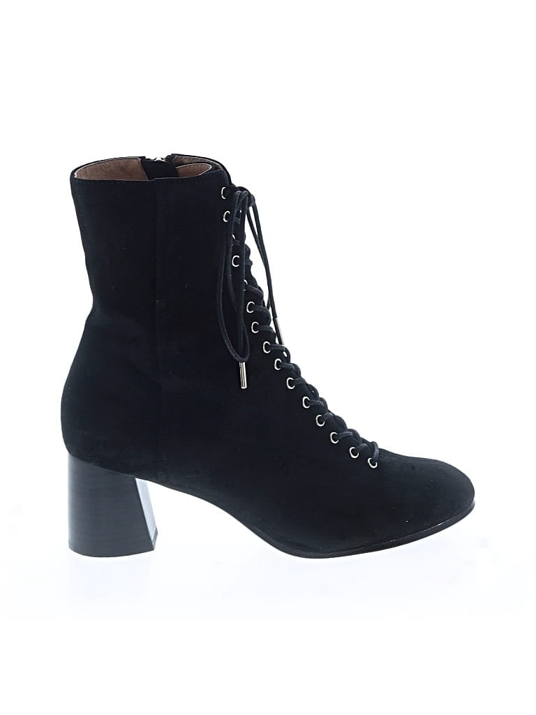 Pre-owned Joie Boots In Black